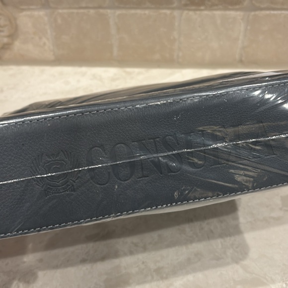 Consuela Keanu gray leather Downtown Crossbody - Picture 8 of 11